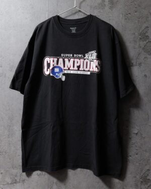 Reebok NEW YORK GIANTS SUPER BOWL XLII CHAMPIONS Tシャツ