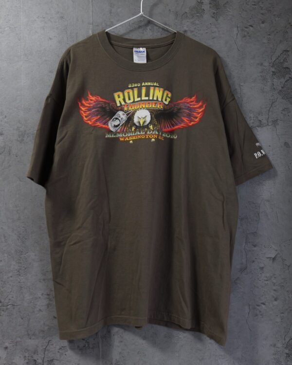 ROLLING THUNDER イーグル グラフィックTシャツ