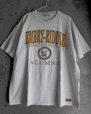 JanSport EMBRY-RIDDLE University プリントTシャツ USA製