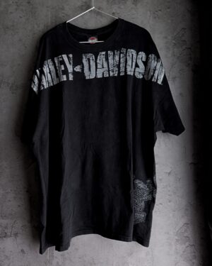 HARLEY-DAVIDSON イーグル両面プリントTシャツ