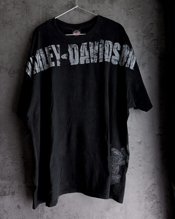 HARLEY-DAVIDSON イーグル両面プリントTシャツ